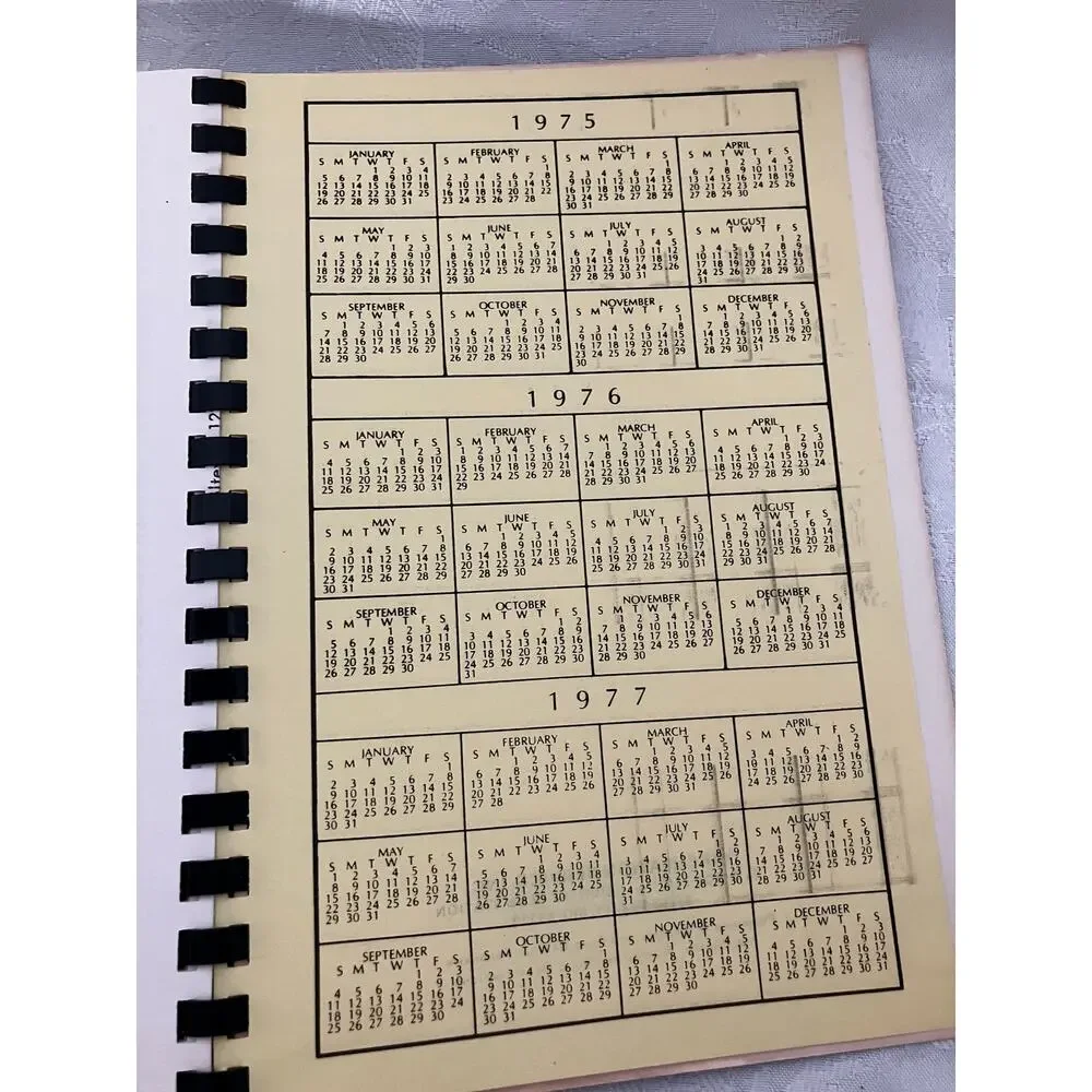 1969 Savannah United Methodist Church Cookbook Vintage Tennessee Recipes
